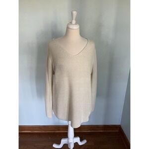 Faded Glory Pullover Scoop Vneck Tunic Sweater Juniors XL (16-18)‎